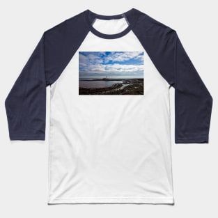 St Mary's Island and Lighthouse Baseball T-Shirt